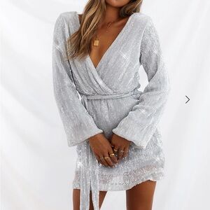 Bachelorette / Christmas / NYE Sequin Dress NWT